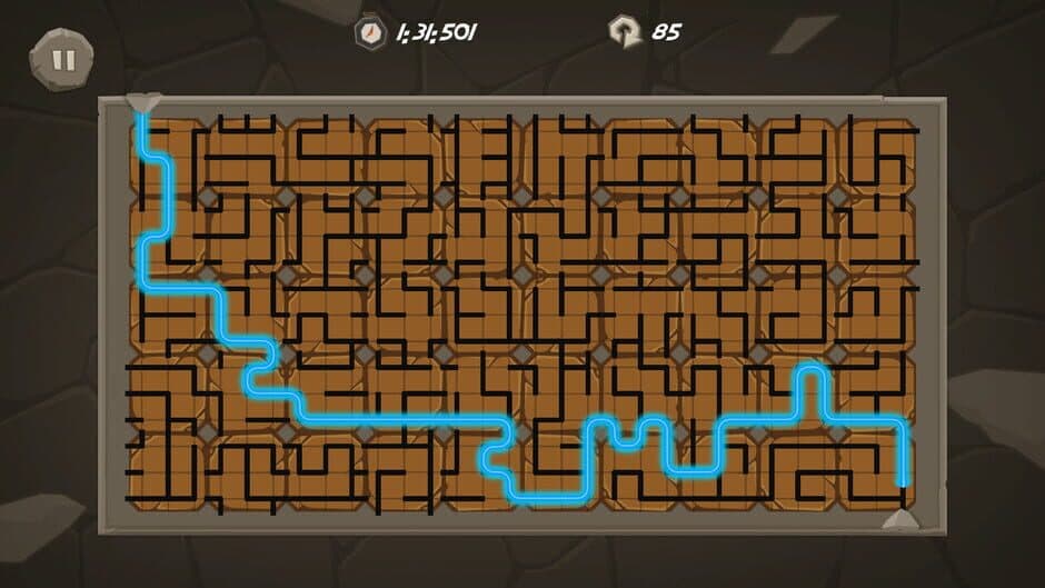 Скриншот 1 из Maze Up!