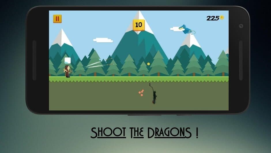 Скриншот 1 из Hellanoid: Archer vs Dragons