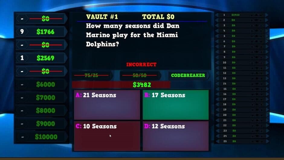 Скриншот 4 из Trivia Vault Football Trivia