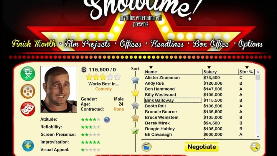 Скриншот 1 из Showtime!
