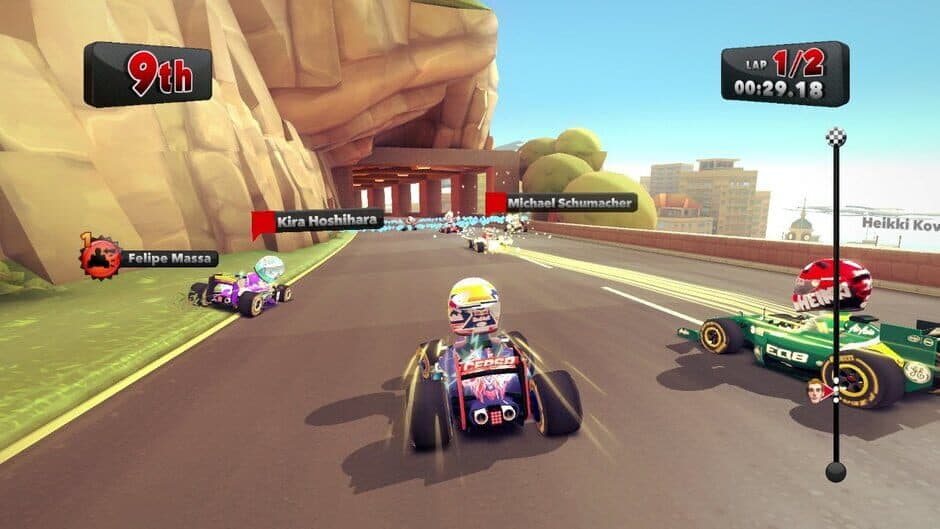 Скриншот 2 из F1 Race Stars