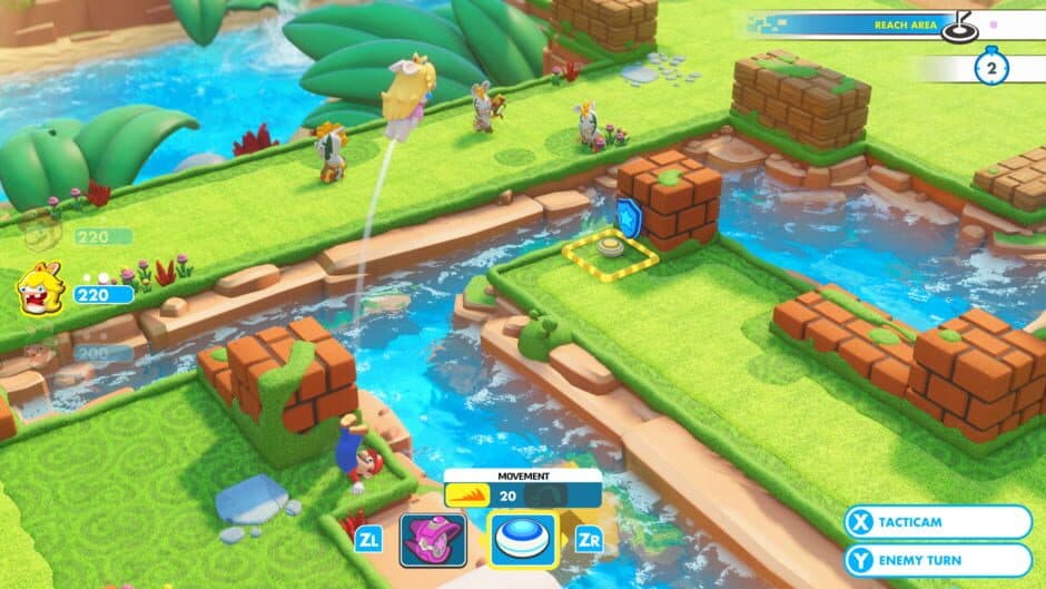 Скриншот 10 из Mario + Rabbids Kingdom Battle