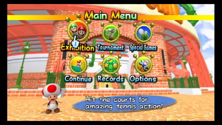Скриншот 3 из Mario Power Tennis
