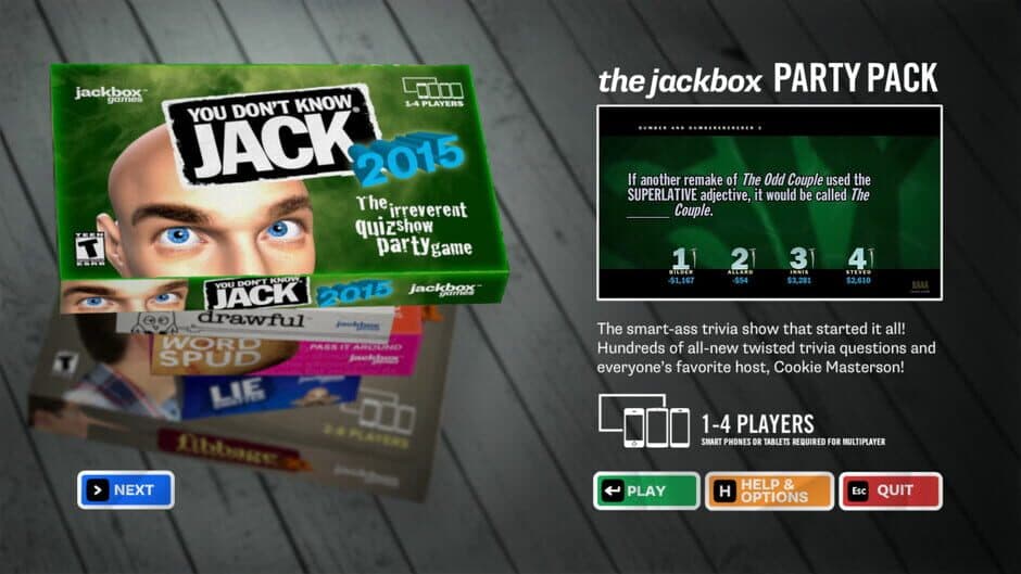 Скриншот 2 из The Jackbox Party Pack
