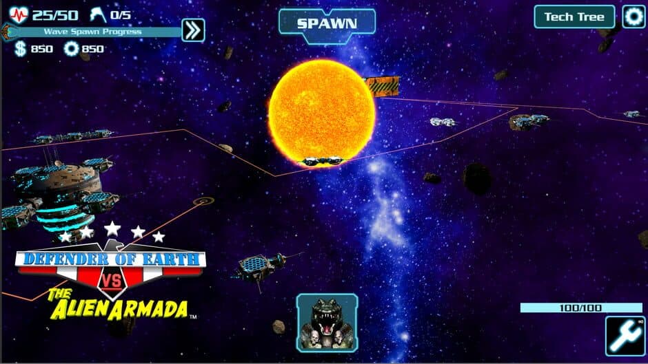 Скриншот 3 из Defender of Earth vs. The Alien Armada
