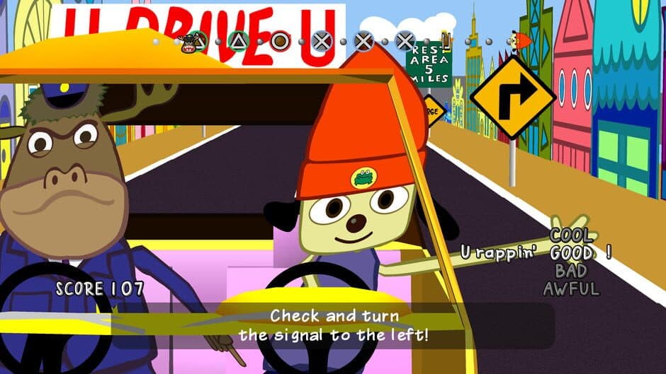 Скриншот 3 из PaRappa the Rapper Remastered