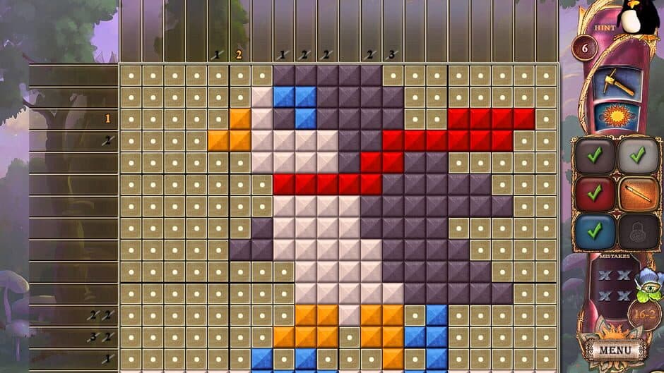 Скриншот 4 из Fantasy Mosaics 26: Fairytale Garden