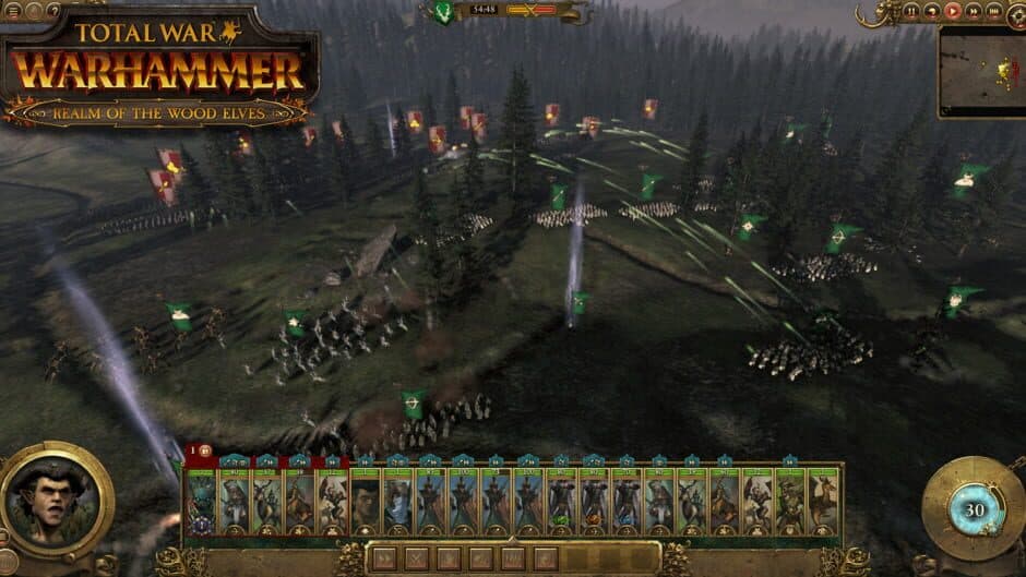 Скриншот 4 из Total War: Warhammer - Realm of the Wood Elves