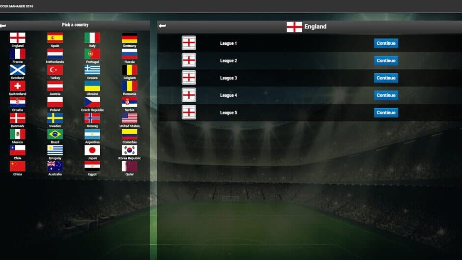 Скриншот 2 из Soccer Manager 2016
