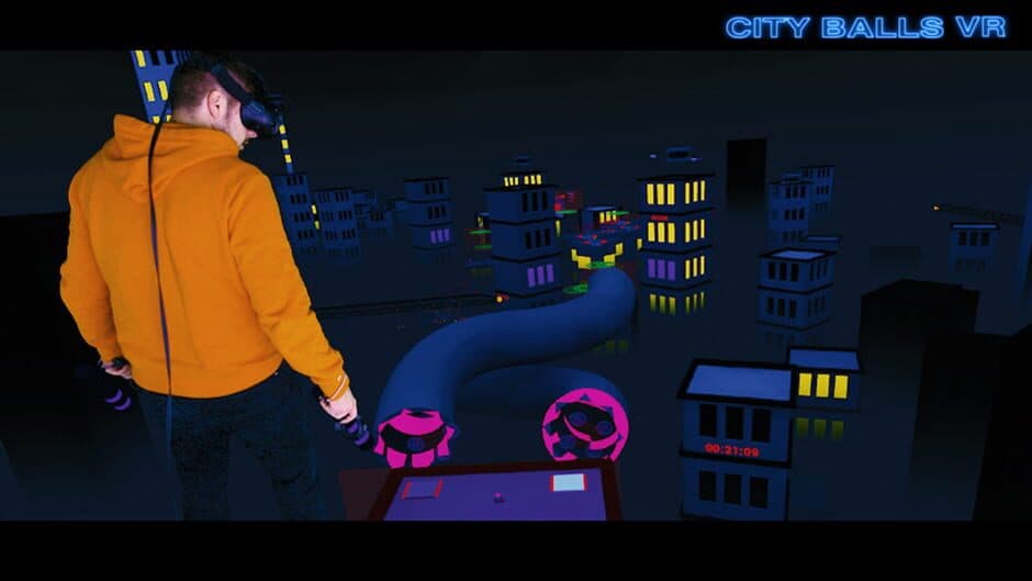 Скриншот 2 из City Balls VR