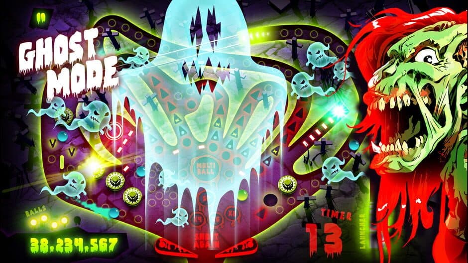 Скриншот 4 из Zombie Pinball