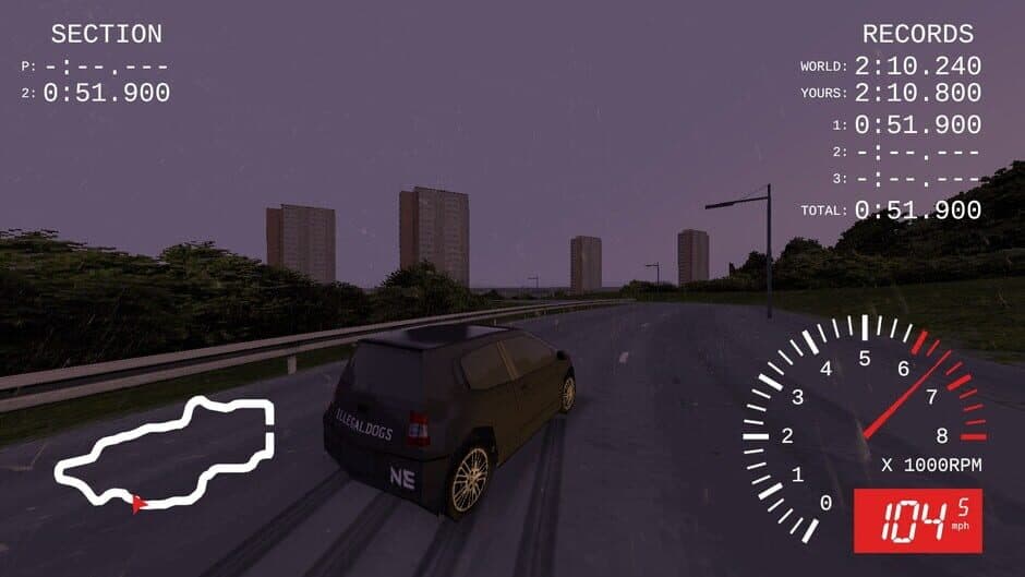 Скриншот 2 из Rainy Day Racer