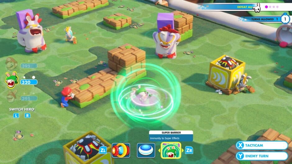 Скриншот 2 из Mario + Rabbids Kingdom Battle
