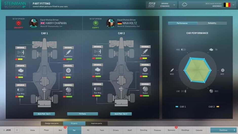 Скриншот 4 из Motorsport Manager