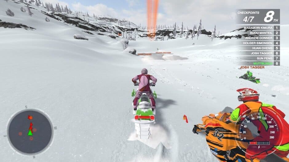 Скриншот 1 из Snow Moto Racing Freedom