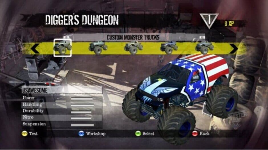 Скриншот 1 из Monster Jam: Path of Destruction