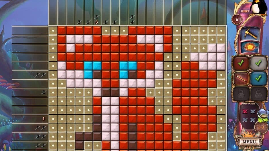 Скриншот 1 из Fantasy Mosaics 26: Fairytale Garden