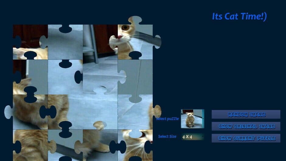 Скриншот 1 из Cute Cats Puzzles