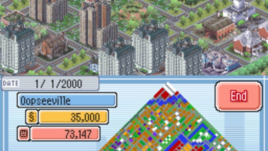 Скриншот 2 из SimCity DS