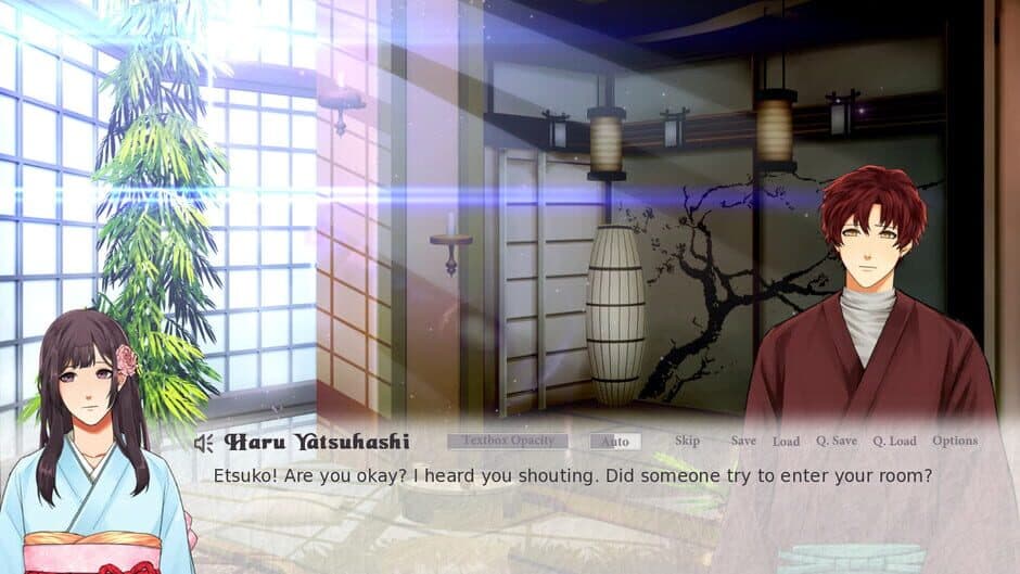 Скриншот 2 из Wishes In Pen: Chrysanthemums in August - Otome Visual Novel
