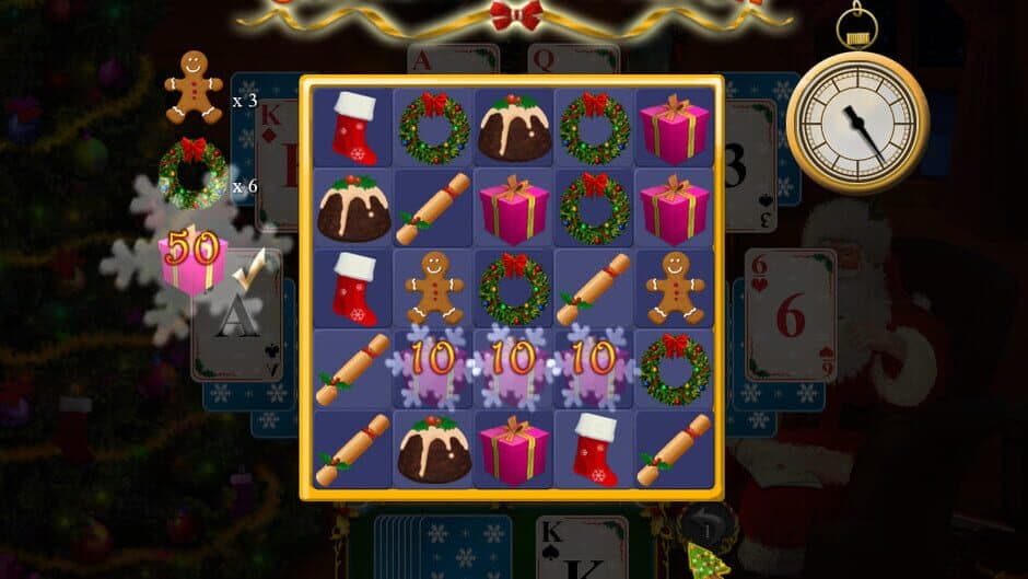 Скриншот 4 из Santa's Christmas Solitaire