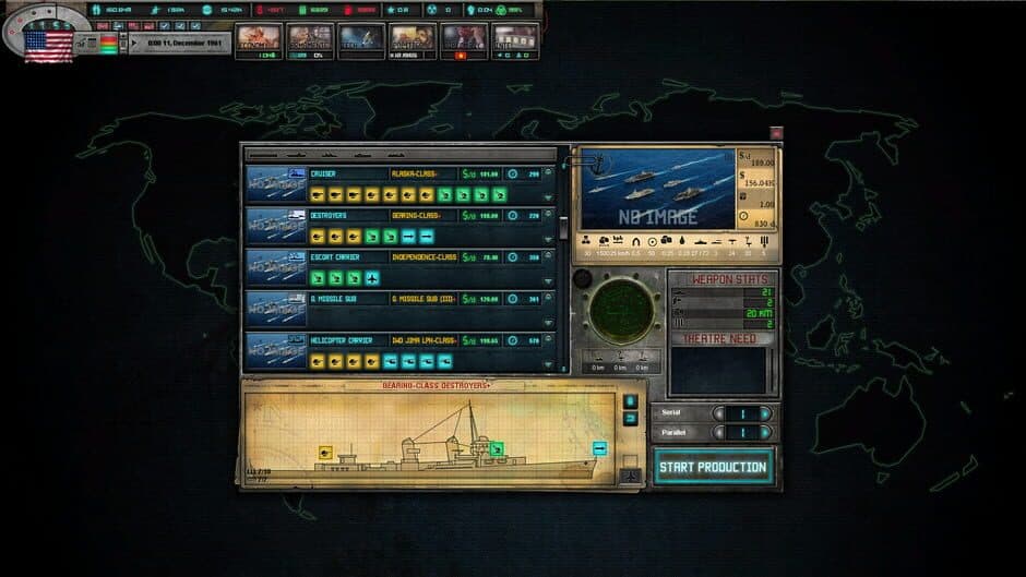 Скриншот 1 из East vs. West: A Hearts of Iron Game