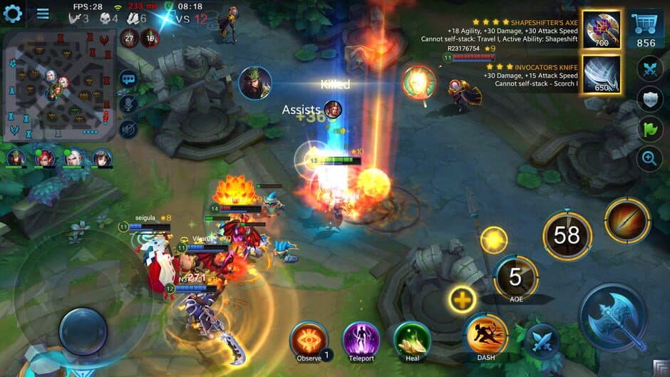 Скриншот 1 из Heroes Evolved