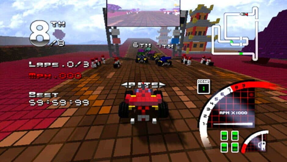 Скриншот 5 из 3D Pixel Racing