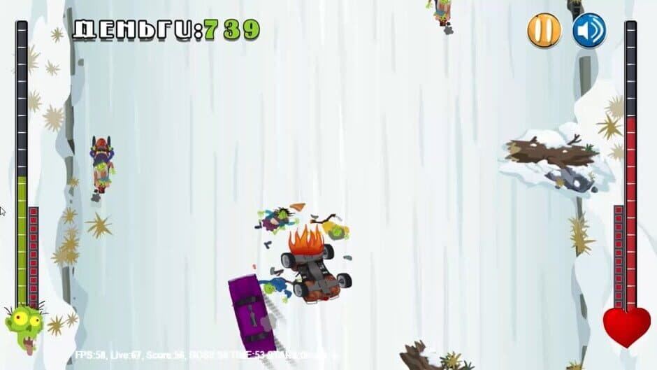 Скриншот 2 из ZombieCarz