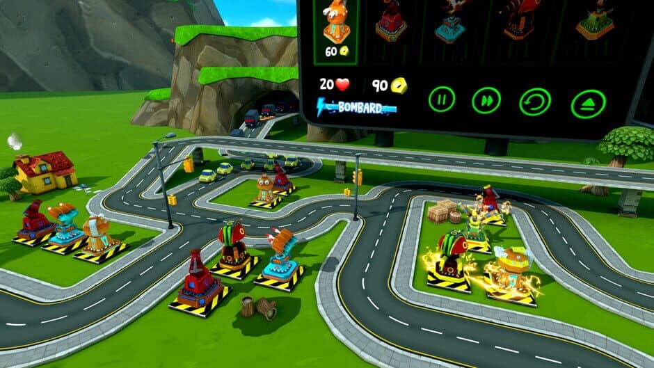 Скриншот 2 из Evil Robot Traffic Jam HD