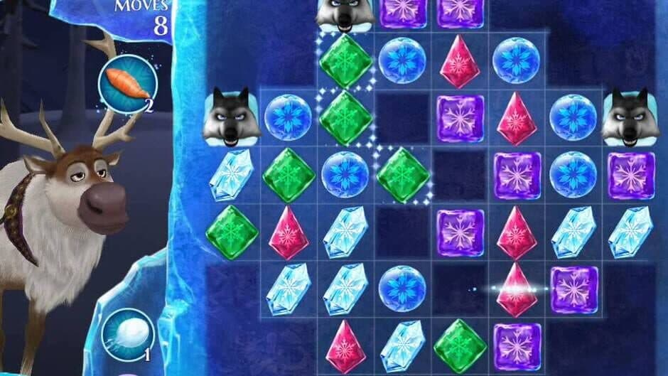 Скриншот 1 из Frozen Free Fall