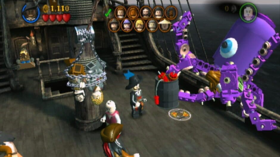 Скриншот 4 из LEGO Pirates of the Caribbean: The Video Game