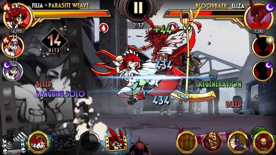 Скриншот 4 из Skullgirls Mobile