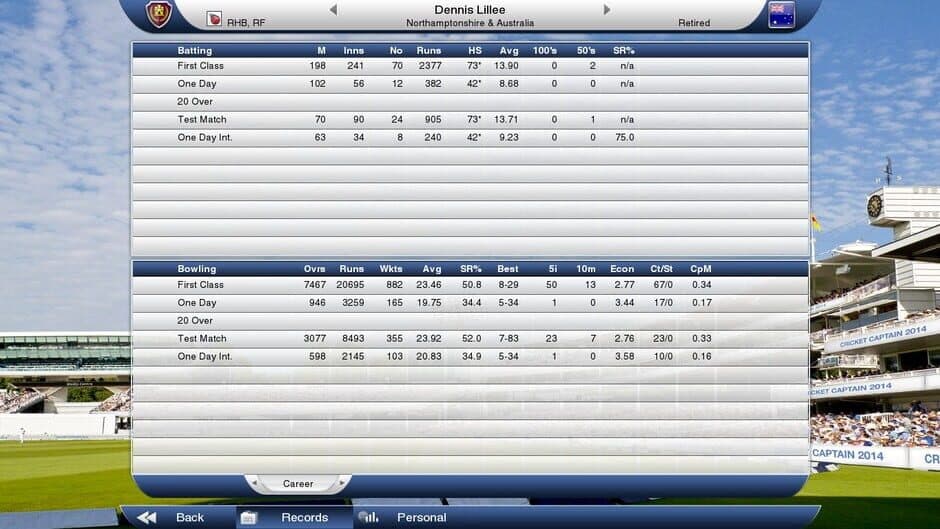 Скриншот 1 из Cricket Captain 2014