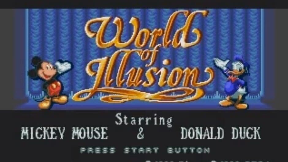 Скриншот 2 из World of Illusion Starring Mickey Mouse and Donald Duck