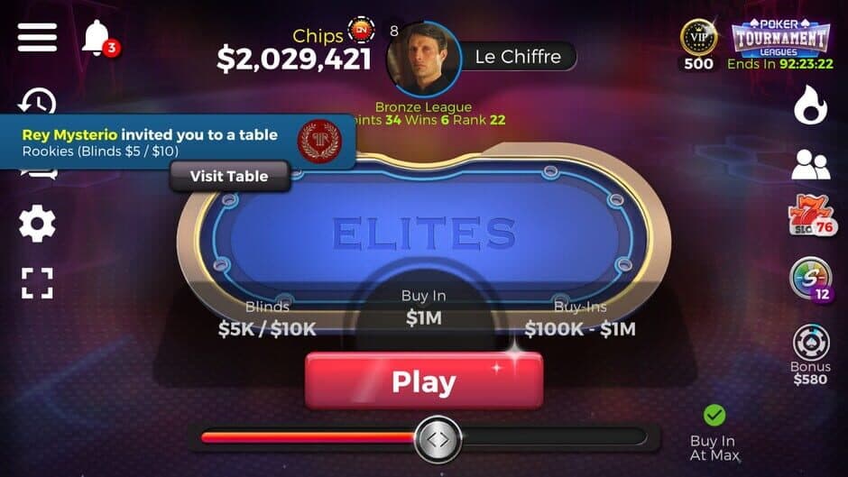 Скриншот 11 из Downtown Casino: Texas Hold'em Poker