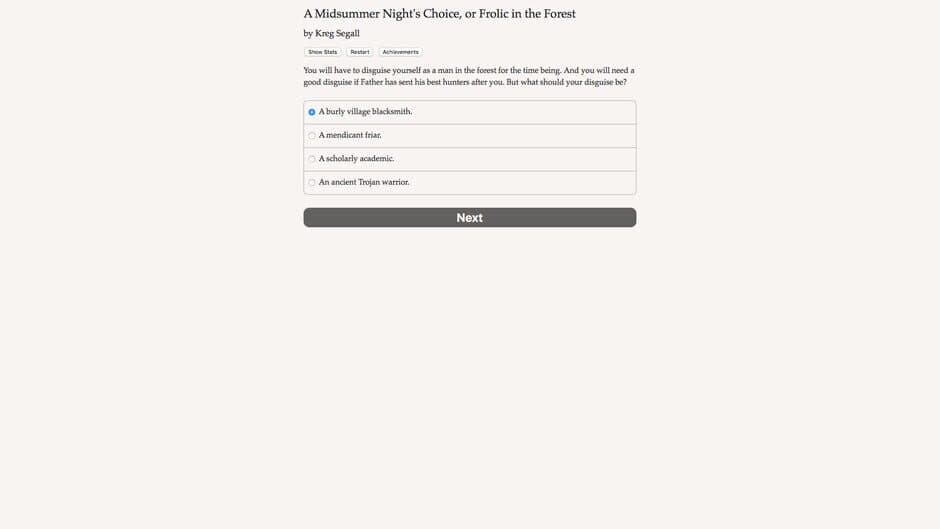 Скриншот 4 из A Midsummer Night's Choice