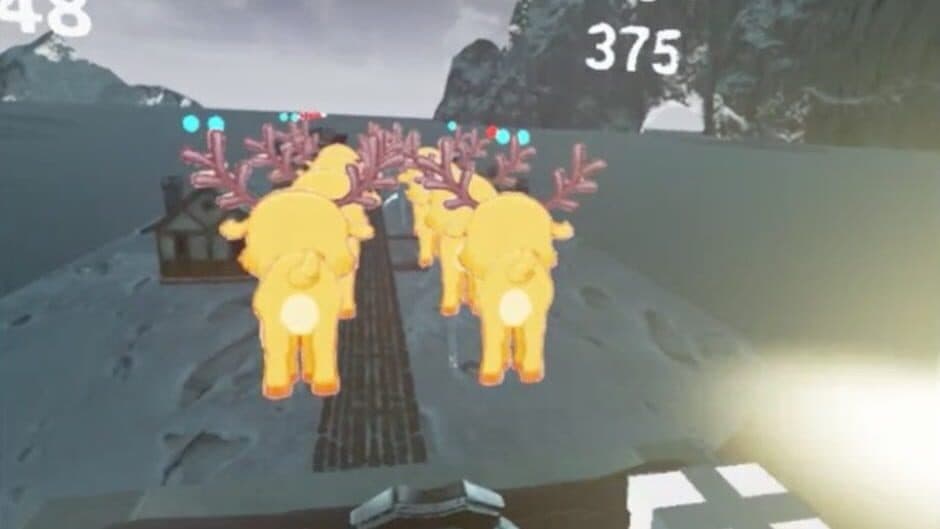 Скриншот 4 из Holiday Simulator : Wacky Sleigh Ride
