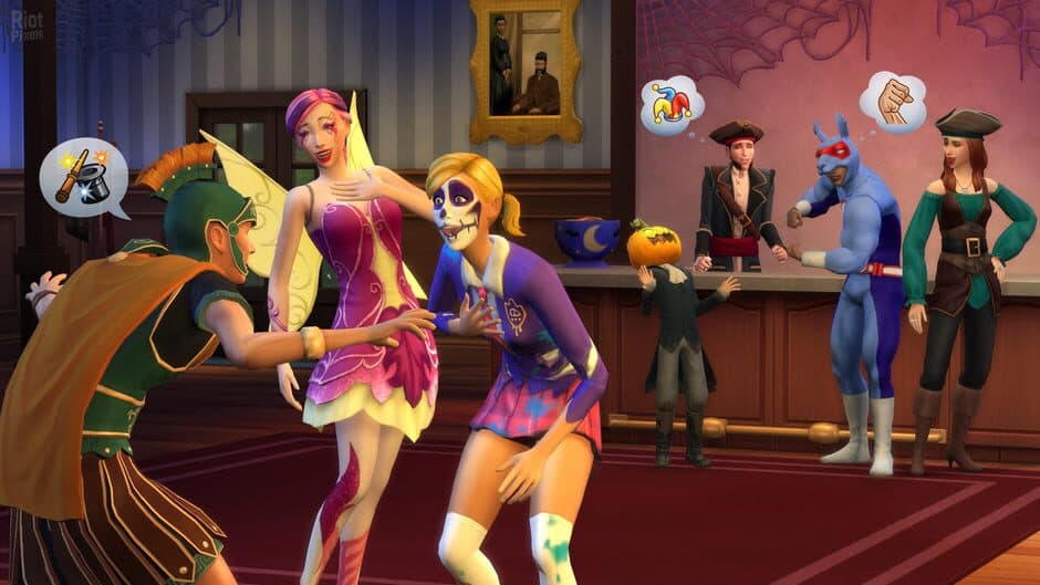 Скриншот 1 из The Sims 4: Spooky Stuff