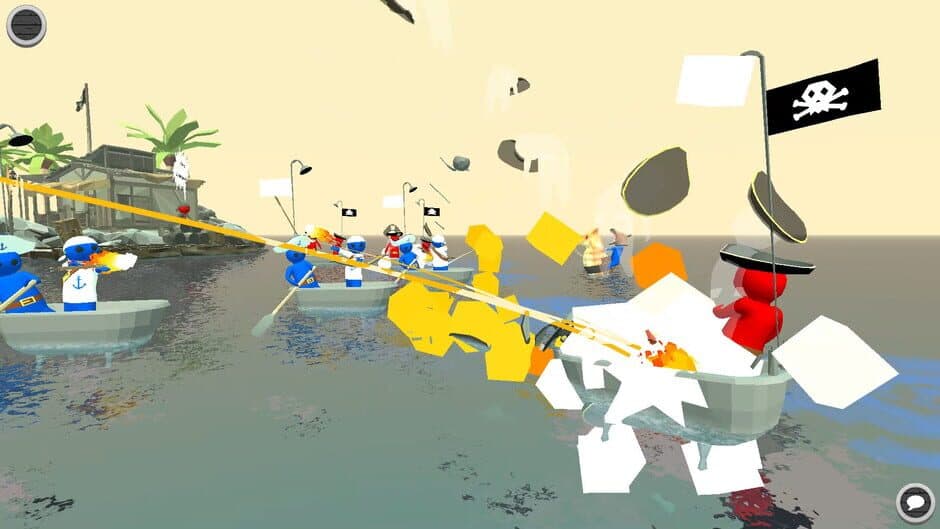 Скриншот 5 из Stupid Raft Battle Simulator