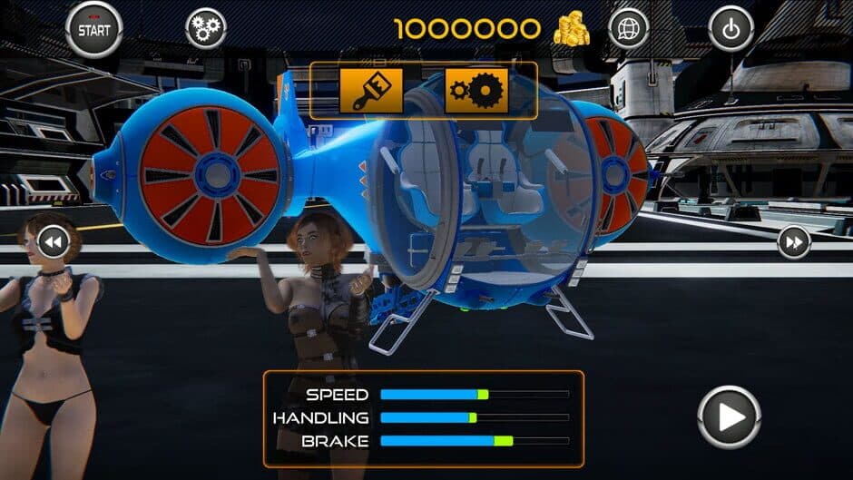 Скриншот 2 из Sci-Fi Highway Racer