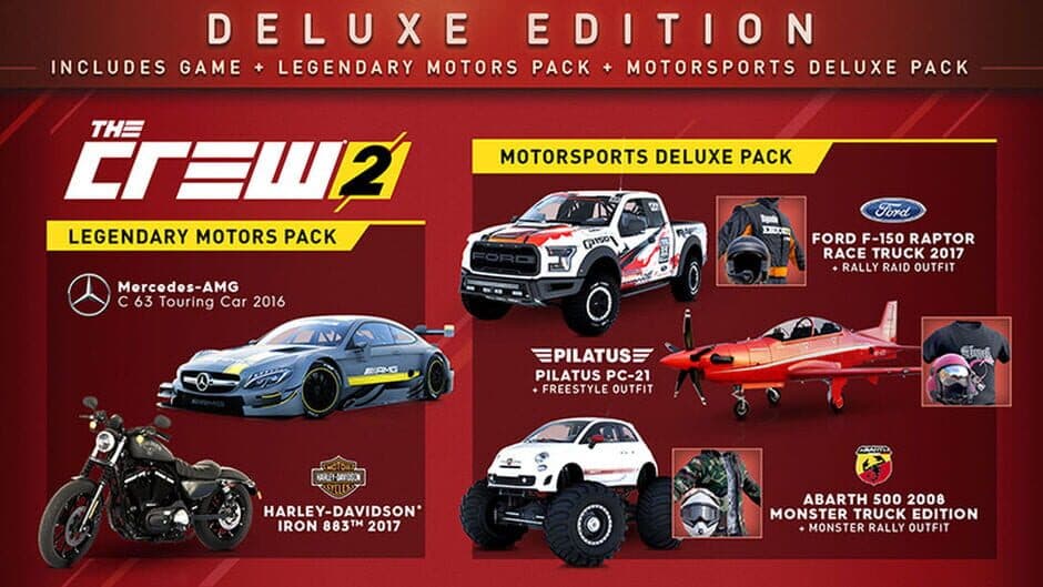 Скриншот 1 из The Crew 2: Deluxe Edition