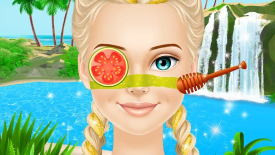 Скриншот 1 из Tropical Princess - Makeup and Dressup Salon Game
