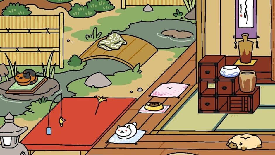 Скриншот 1 из Neko Atsume: Kitty Collector