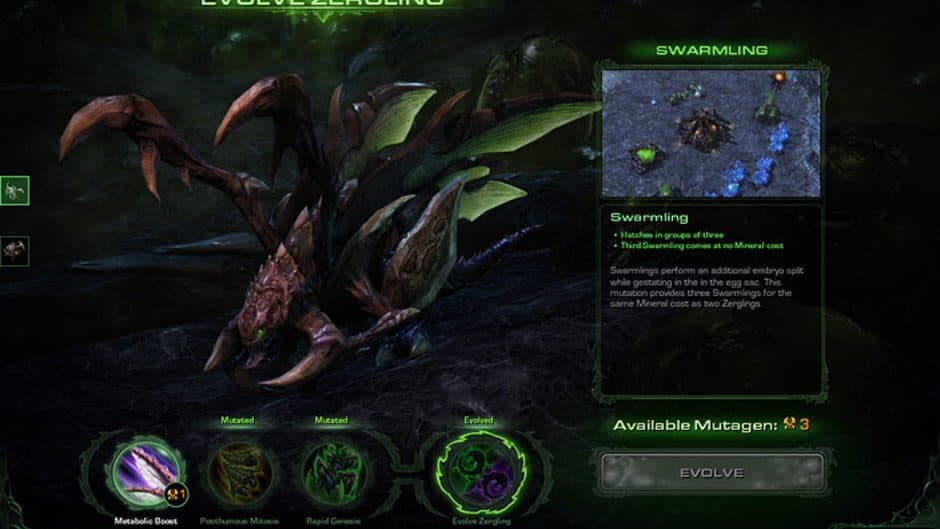 Скриншот 1 из StarCraft II: Heart of the Swarm