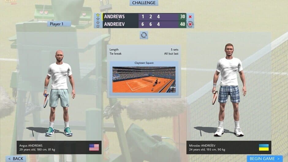 Скриншот 5 из Full Ace Tennis Simulator
