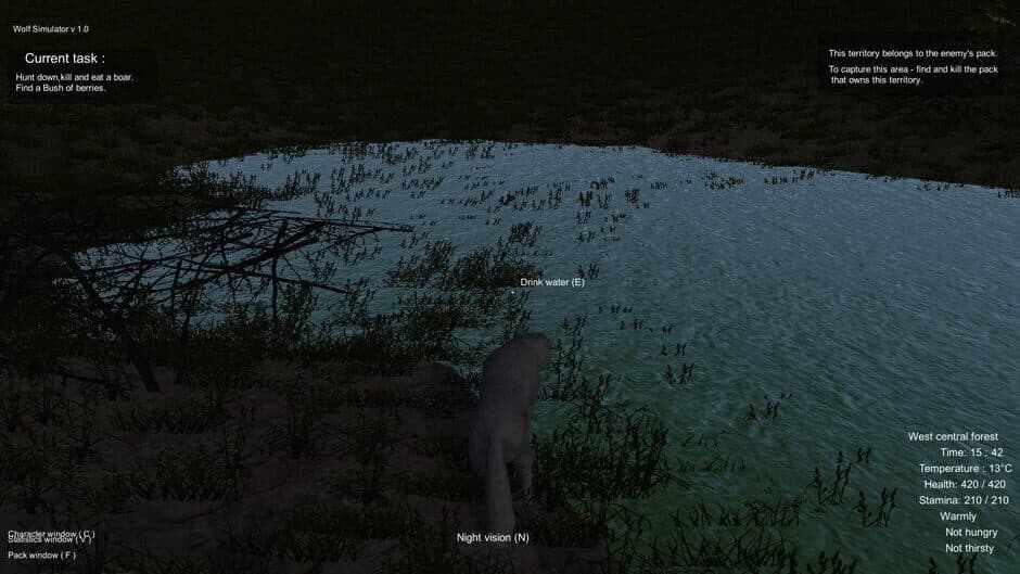 Скриншот 2 из Wolf Simulator