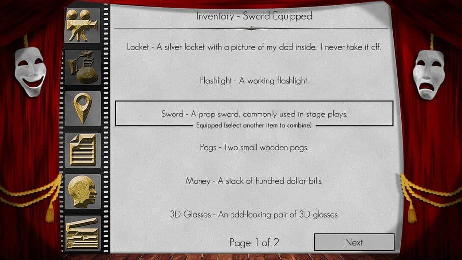 Скриншот 1 из The Filmmaker - A Text Adventure
