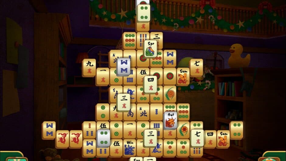 Скриншот 1 из Christmas Mahjong