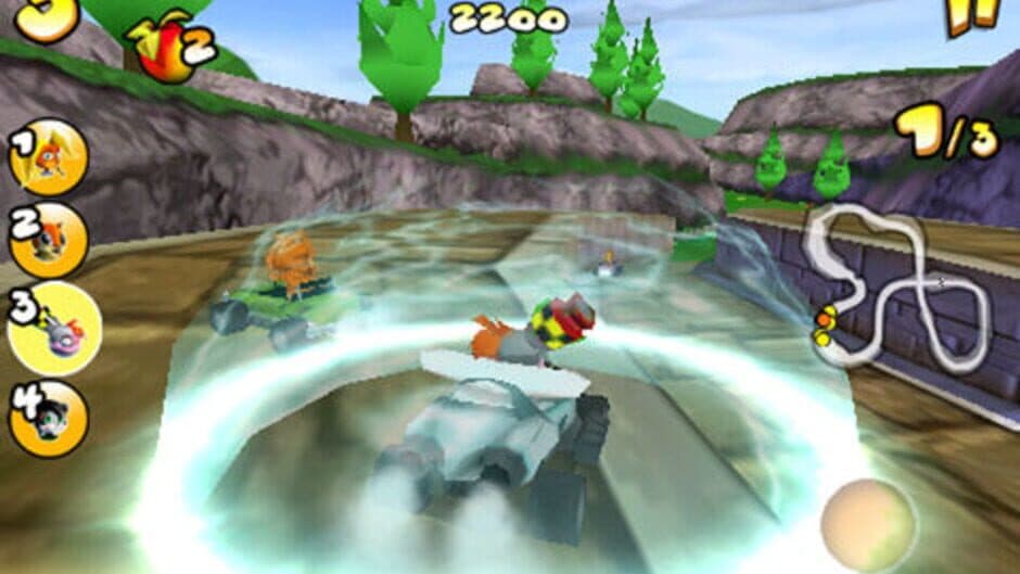Скриншот 3 из Crash Bandicoot Nitro Kart 2